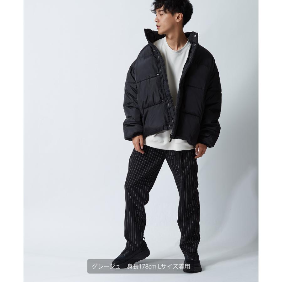 improves トレーナー メンズ ビッグシルエット 長袖 ストレッチ クルー