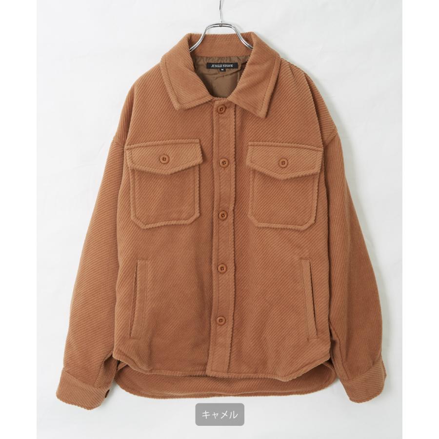 CPOジャケット メンズ カルゼジャケット セットアップ可能 ビッグシルエット オーバーサイズ 大きいサイズ カバーオール ミリタリー 無地 improves | improves | 13