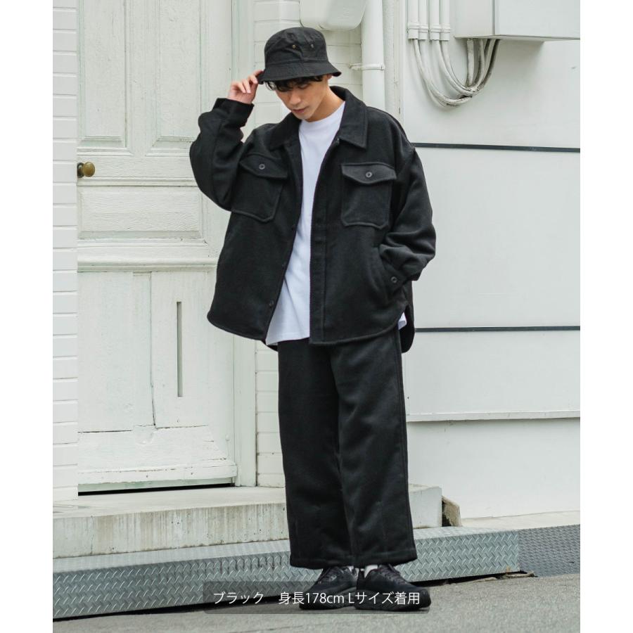 CPOジャケット メンズ カルゼジャケット セットアップ可能 ビッグシルエット オーバーサイズ 大きいサイズ カバーオール ミリタリー 無地 improves | improves | 02