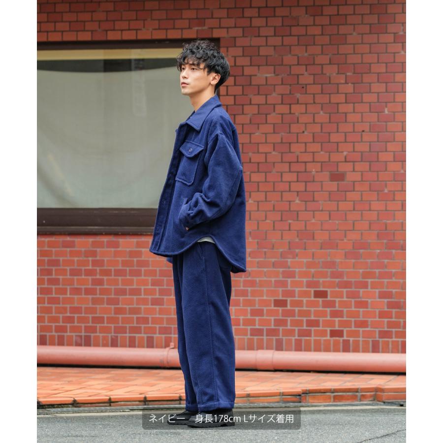 CPOジャケット メンズ カルゼジャケット セットアップ可能 ビッグシルエット オーバーサイズ 大きいサイズ カバーオール ミリタリー 無地 improves | improves | 06