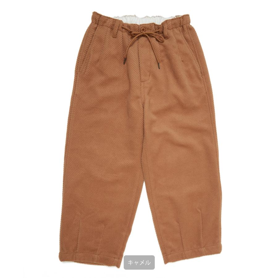 ワイドパンツ メンズ セットアップ可能 ウエストゴム オーバーサイズ 大きいサイズ イージーパンツ 無地 黒 青 improves | improves | 14