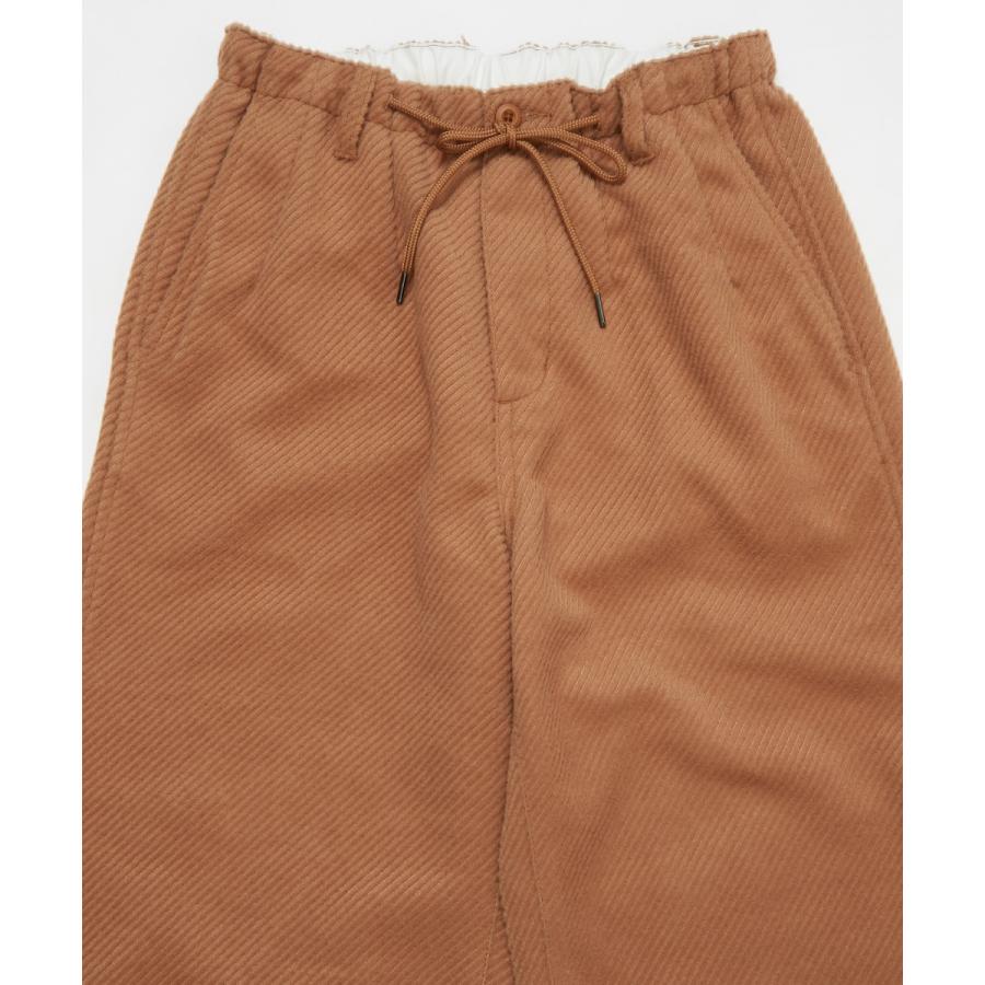 ワイドパンツ メンズ セットアップ可能 ウエストゴム オーバーサイズ 大きいサイズ イージーパンツ 無地 黒 青 improves | improves | 15
