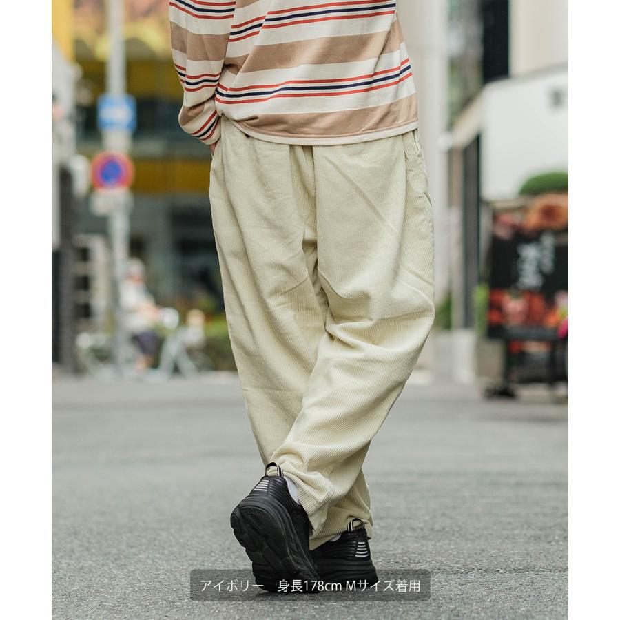 improves（インプローブス） ワイドパンツ メンズ コーデュロイパンツ