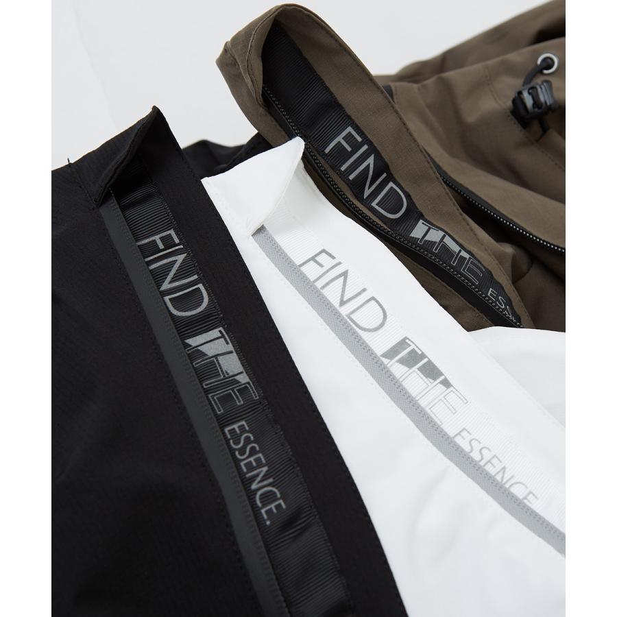 マウンテンパーカー メンズ 防寒 中綿 ダウン ジャケット 撥水 ミニリップ 止水ジップ ボリュームネック ミリタリーパーカー 秋冬アウター 白 黒 | improves | 10