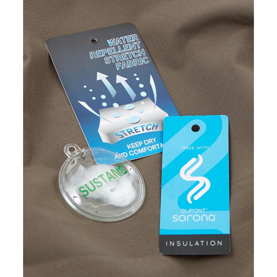 マウンテンパーカー メンズ 防寒 中綿 ダウン ジャケット 撥水 ミニリップ 止水ジップ ボリュームネック ミリタリーパーカー 秋冬アウター 白 黒 | improves | 19