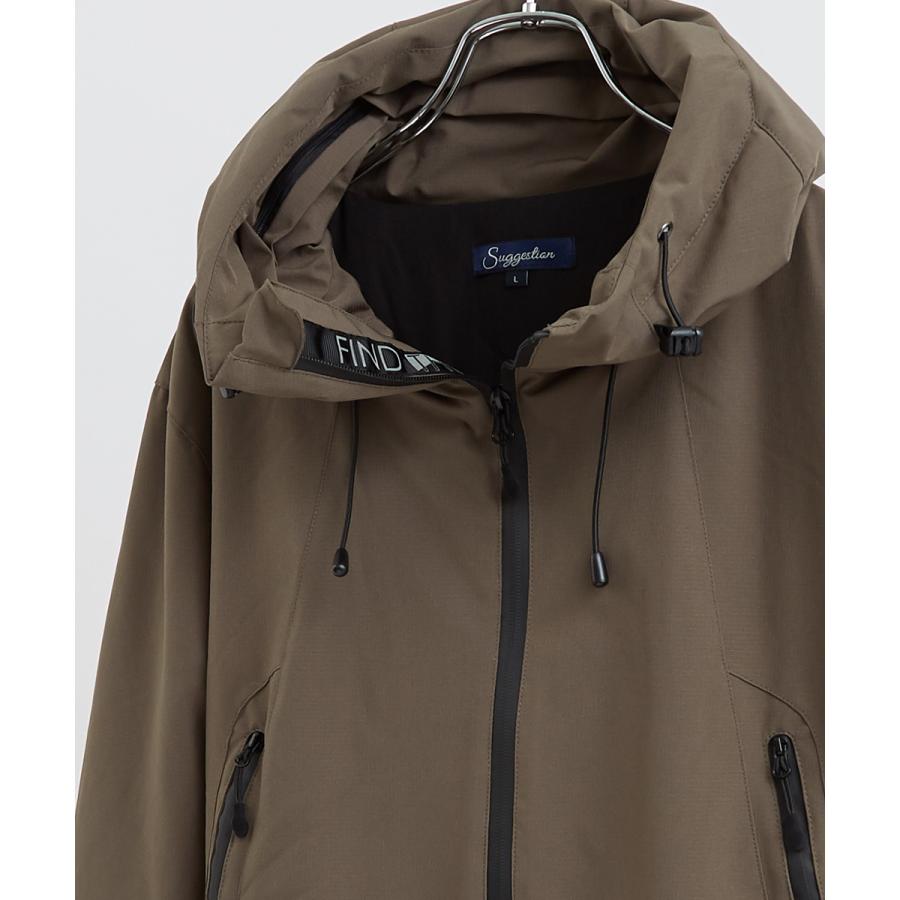 マウンテンパーカー メンズ 防寒 中綿 ダウン ジャケット 撥水 ミニリップ 止水ジップ ボリュームネック ミリタリーパーカー 秋冬アウター 白 黒 | improves | 09