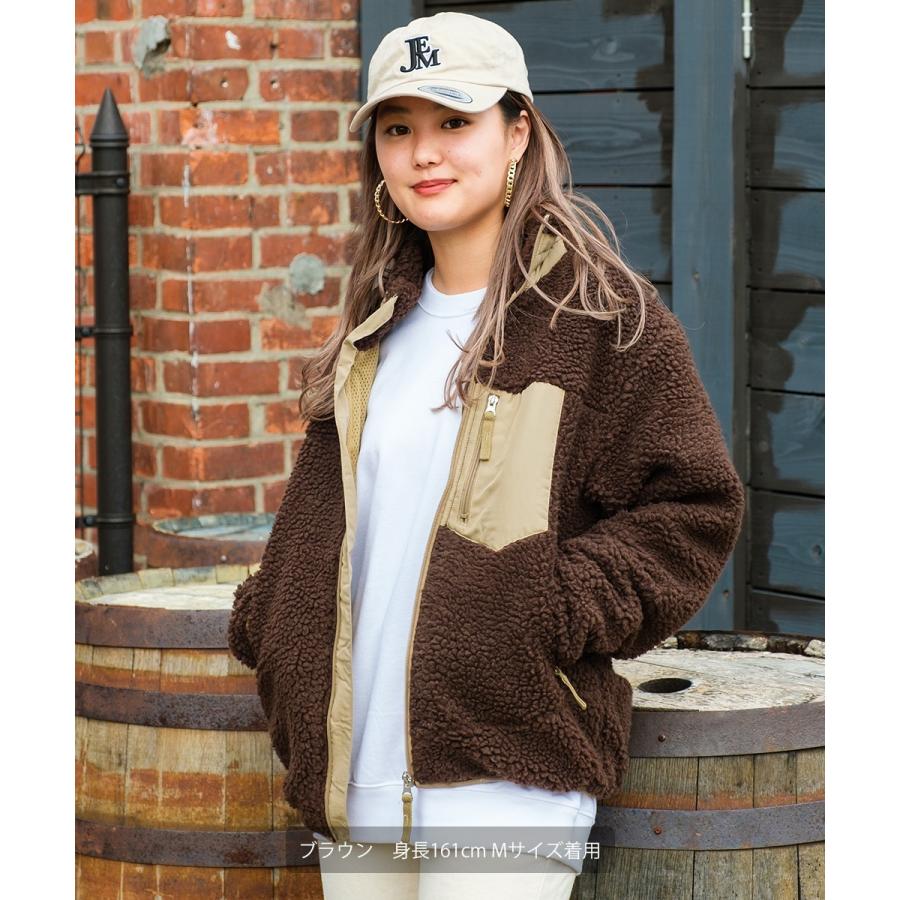 improves（インプローブス） ボアブルゾン メンズ スタンドカラー