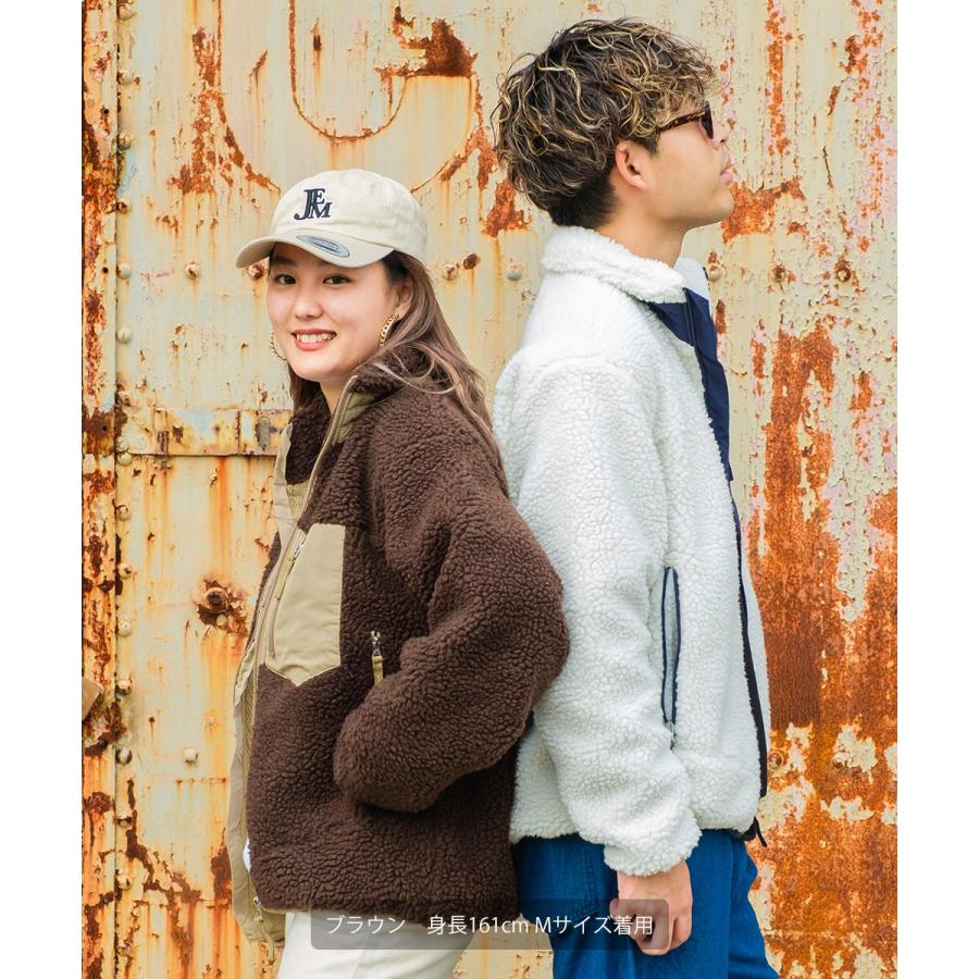 improves（インプローブス） ボアブルゾン メンズ スタンドカラー