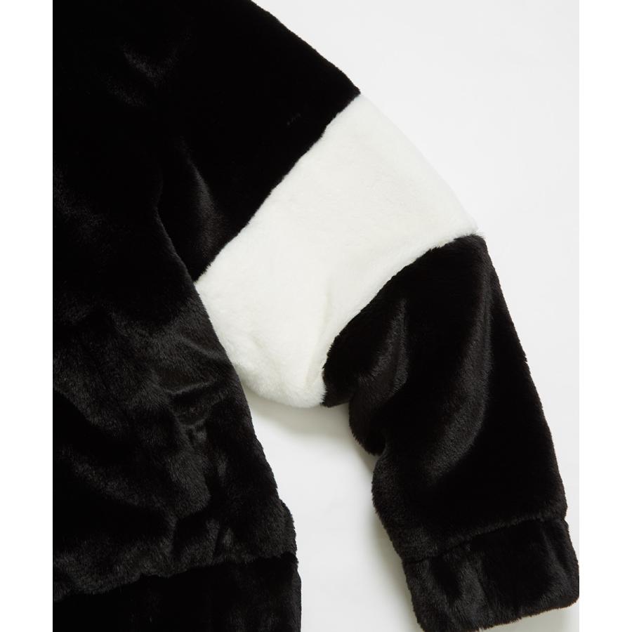 ⭐︎新品未使用⭐︎Black&White フード付きジャケット L 6W SOCCER CORDUROY OVERSIZE NOTCHED LAPEL JACKET(M Black): S