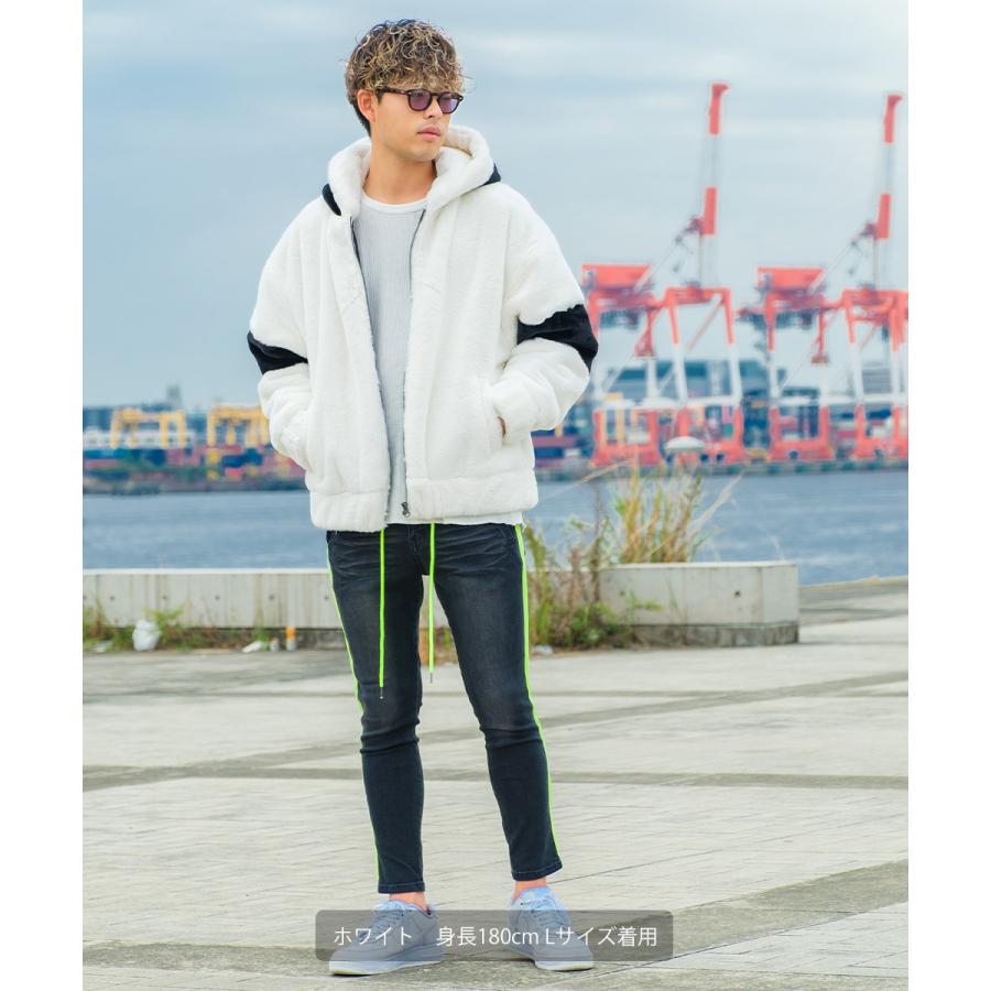 IS ジッパー付きブルゾン オフホワイト upper hights / THE U-2 HOODIE OFF WHITE
