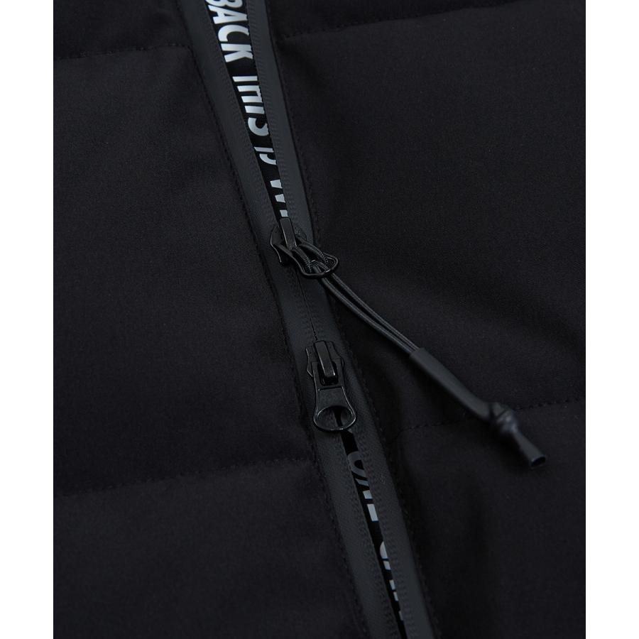 中綿ジャケット メンズ 防寒 撥水 フードジャケット スタンドネック ボリュームネック 無地 黒 白 赤 ダウンジャケット improves | improves | 12