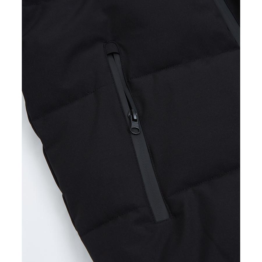 中綿ジャケット メンズ 防寒 撥水 フードジャケット スタンドネック ボリュームネック 無地 黒 白 赤 ダウンジャケット improves | improves | 13