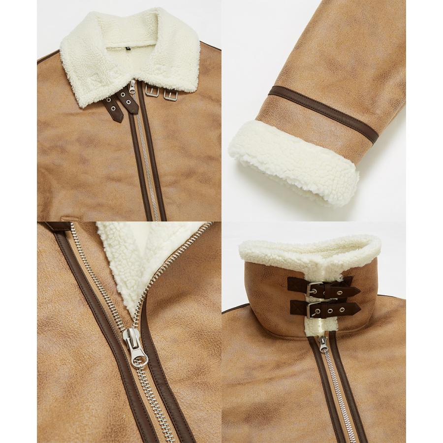 improves（インプローブス） ボアジャケット メンズ 裏ボア ミリタリー