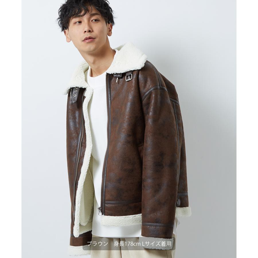 improves（インプローブス） ボアジャケット メンズ 裏ボア ミリタリー