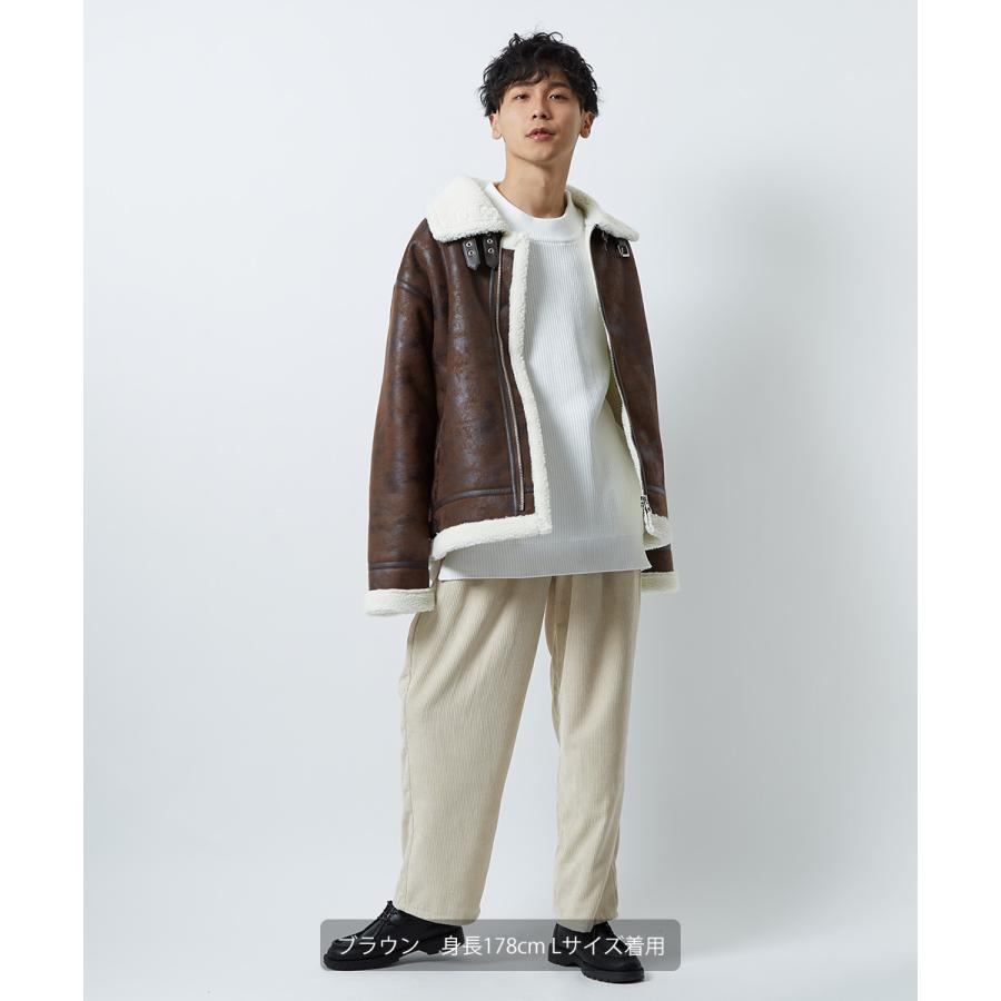 improves（インプローブス） ボアジャケット メンズ 裏ボア ミリタリー