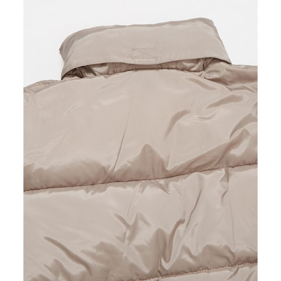 中綿ジャケット メンズ ダウンジャケット コクーンシルエット ジャンパー ブルゾン ドロップショルダー ビッグシルエット オーバーサイズ フード付 | improves | 17