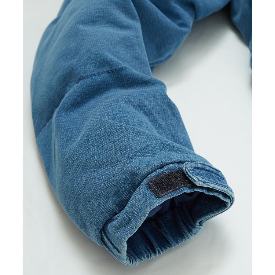 中綿ジャケット メンズ 防寒 ダウンジャケット ビンテージ風 ヴィンテージ風 カットデニム ストレッチ 青 ジャンパー ジャンバー サーフ系 improves | improves | 17