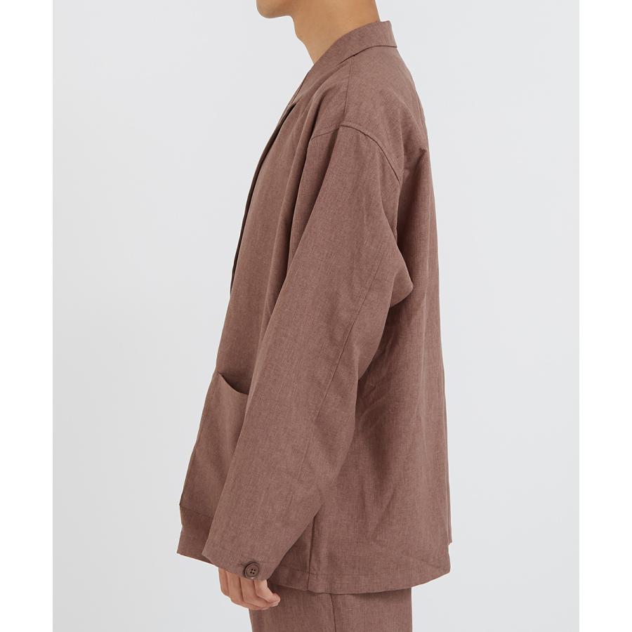 テーラードジャケット メンズ ダブル ジャケット セットアップ可能 ビッグシルエット オーバーサイズ 大きいサイズ improves | improves | 12