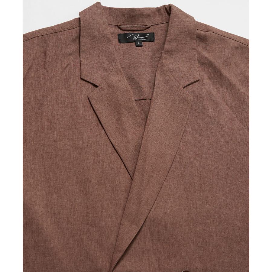 テーラードジャケット メンズ ダブル ジャケット セットアップ可能 ビッグシルエット オーバーサイズ 大きいサイズ improves | improves | 14