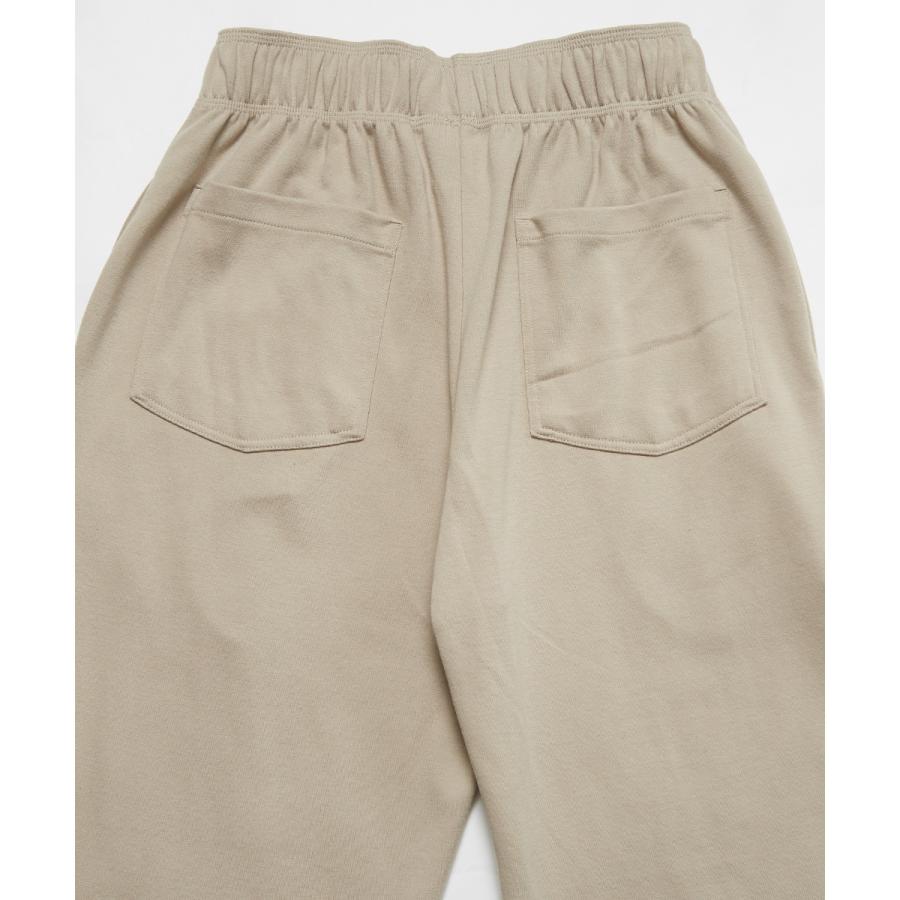 ワイドパンツ メンズ スラックス セットアップ可能 テーパード ウエストゴム ポンチ スウェット オーバーサイズ 大きいサイズ イージーパンツ improves | improves | 18