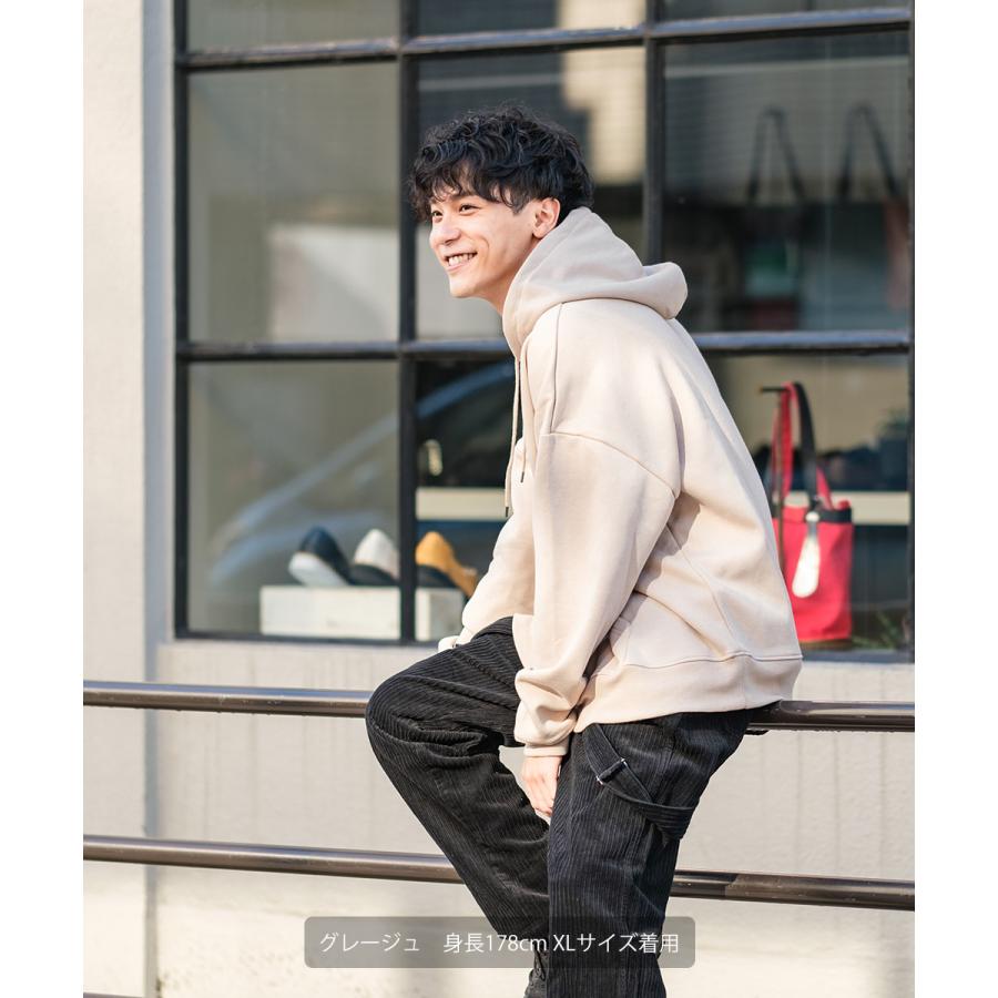 improves（インプローブス） プルオーバーパーカー メンズ 裏起毛