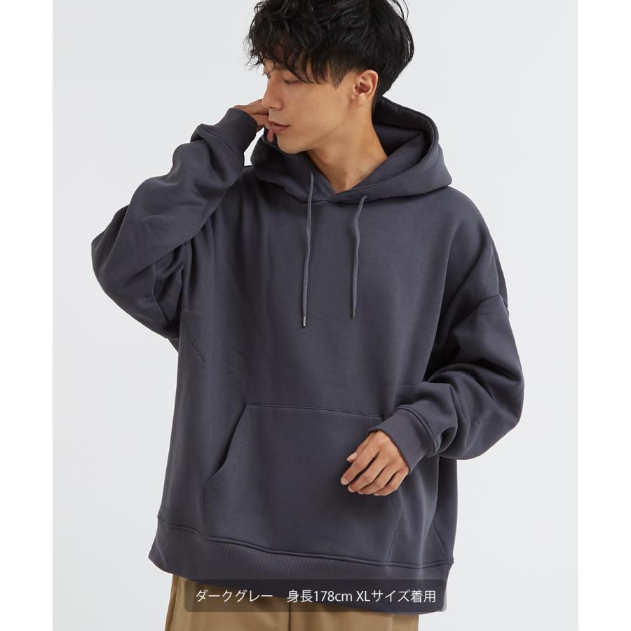 improves（インプローブス） プルオーバーパーカー メンズ 裏起毛