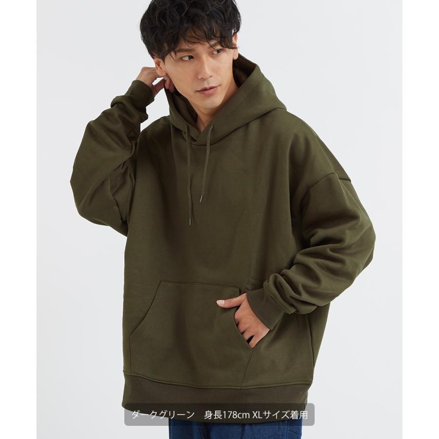 improves（インプローブス） プルオーバーパーカー メンズ 裏起毛