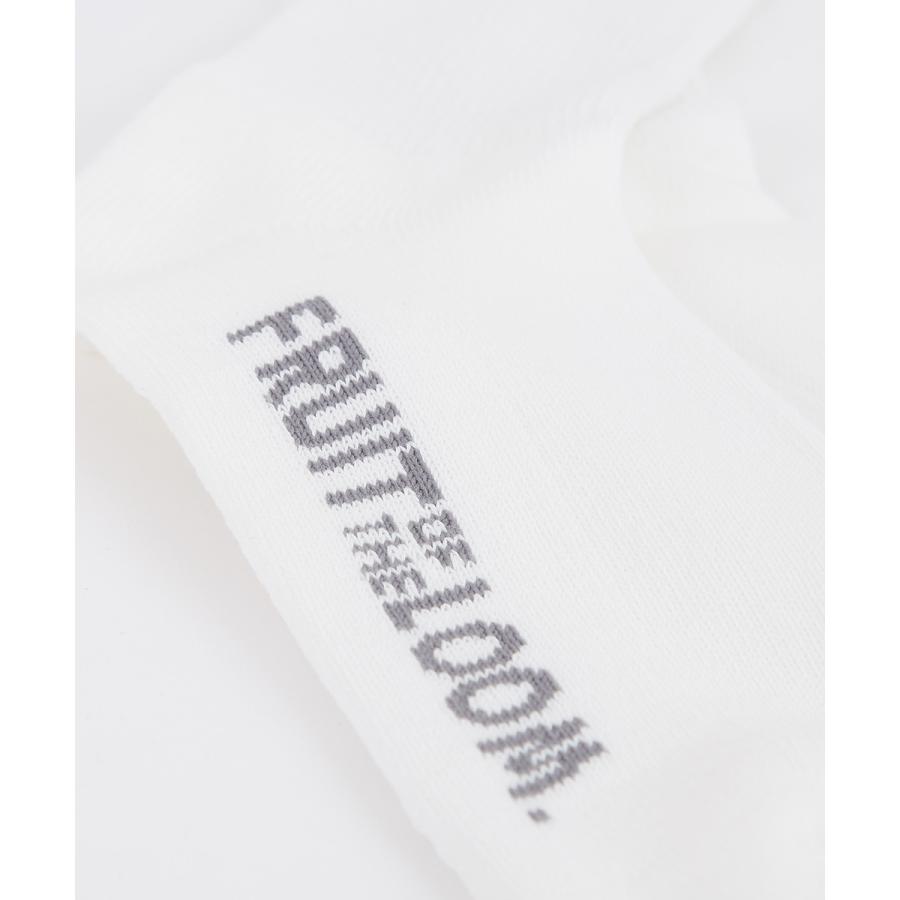 FRUIT OF THE LOOM フルーツオブザルーム ソックス メンズ 3足セット 無地 クルーソックス ハイソックス 黒 白 靴下 くつした ブランド | FRUIT OF THE LOOM | 05