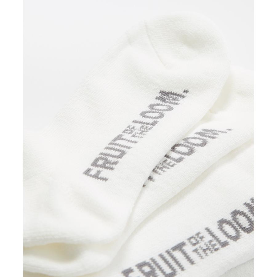FRUIT OF THE LOOM フルーツオブザルーム ソックス メンズ 3足セット ライン ボーダー クルーソックス ハイソックス 靴下 くつした ブランド | FRUIT OF THE LOOM | 03