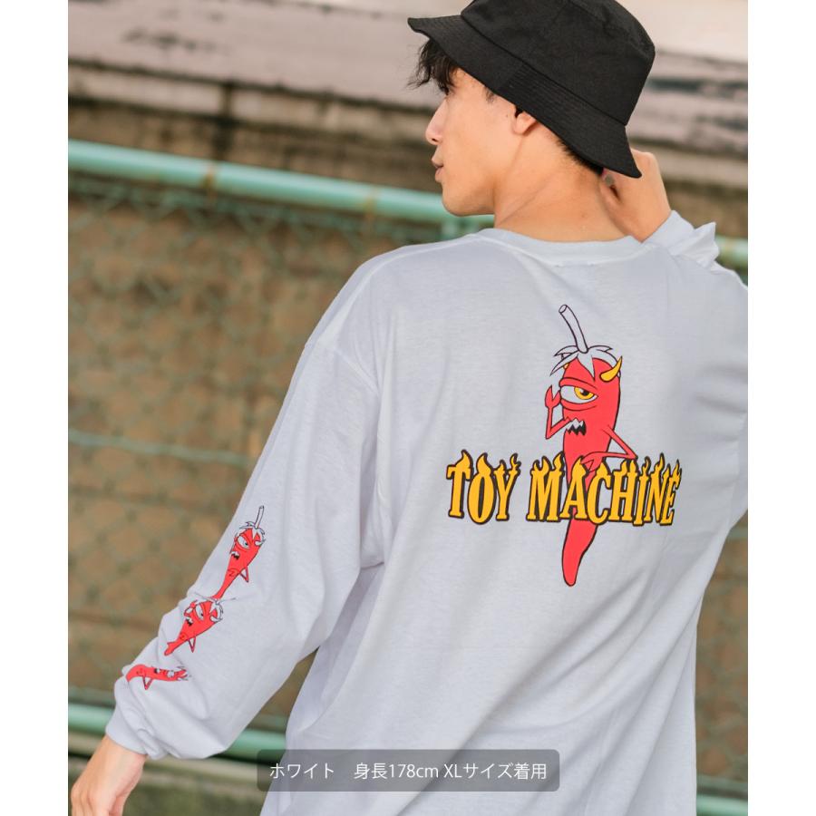 improves（インプローブス） TOY MACHINE トイマシーン 長袖Tシャツ