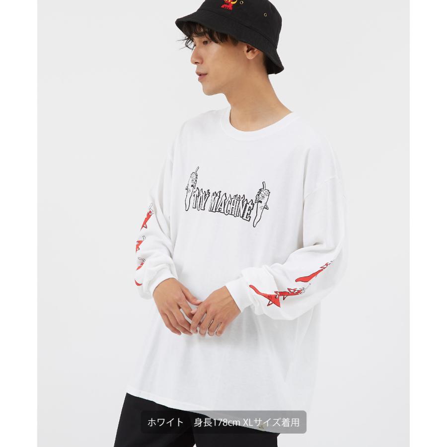 improves（インプローブス） TOY MACHINE トイマシーン 長袖Tシャツ