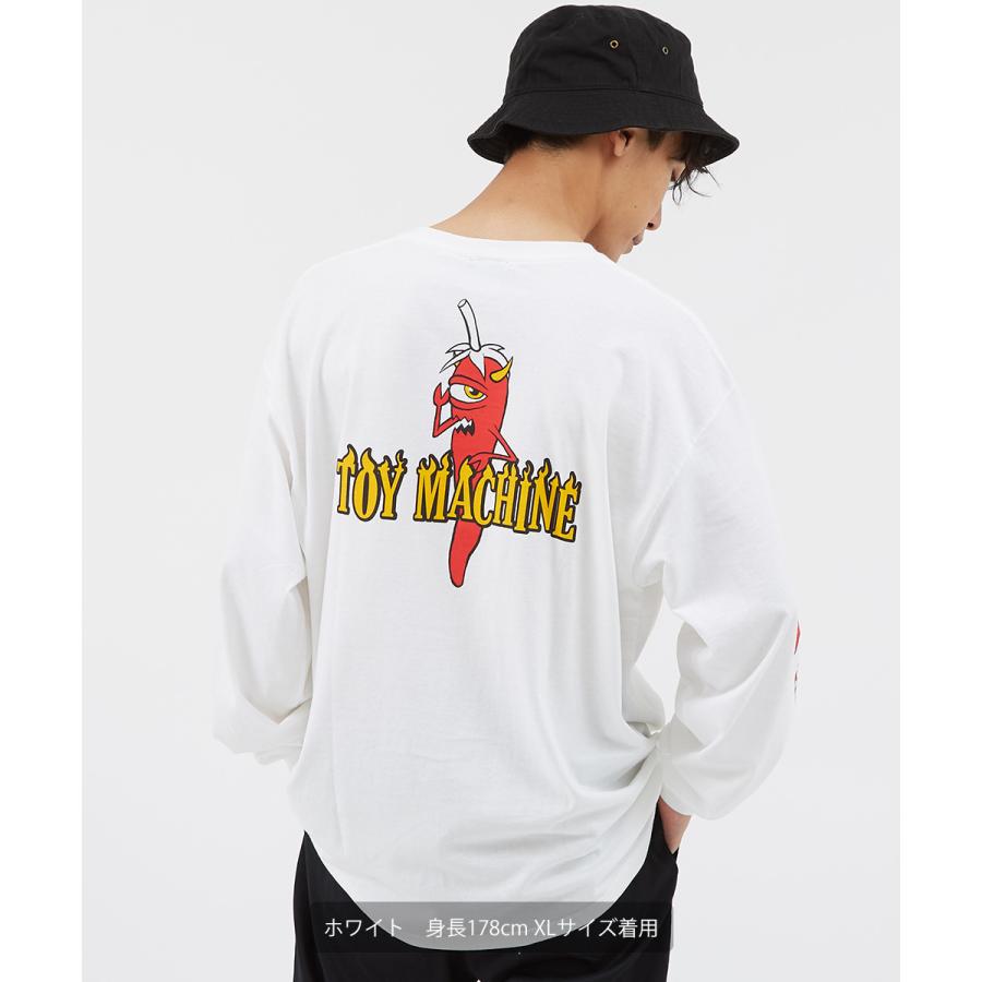 improves（インプローブス） TOY MACHINE トイマシーン 長袖Tシャツ