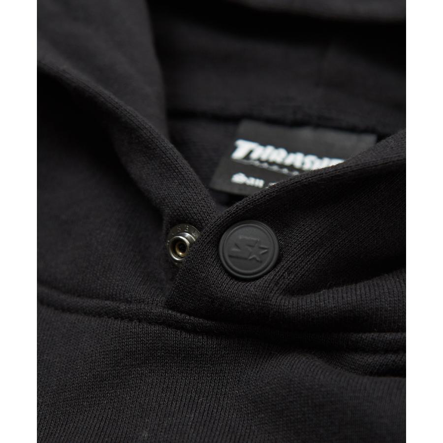 STARTER×THRASHER スターター×スラッシャー プルオーバーパーカー メンズ スウェットパーカー 長袖 ビッグシルエット オーバーサイズ 大きいサイズ ブランド | improves | 07