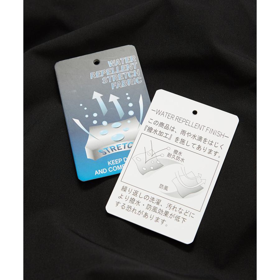 中綿ジャケット メンズ 防寒 撥水 ストレッチ スタンドネック フードジャケット 迷彩柄 カモフラ柄 無地 黒 緑 ダウンジャケット improves | improves | 19