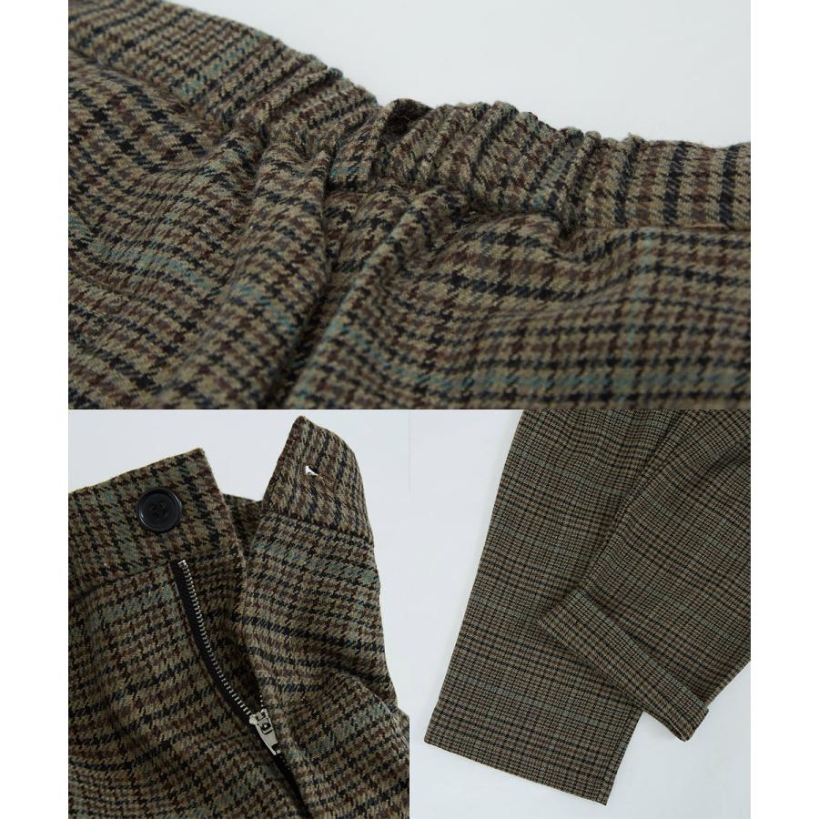 Revo. レヴォ ワイドパンツ メンズ ウールパンツ チェックパンツ 大きいサイズ オーバーサイズ ビッグシルエット ブランド | Revo. | 17