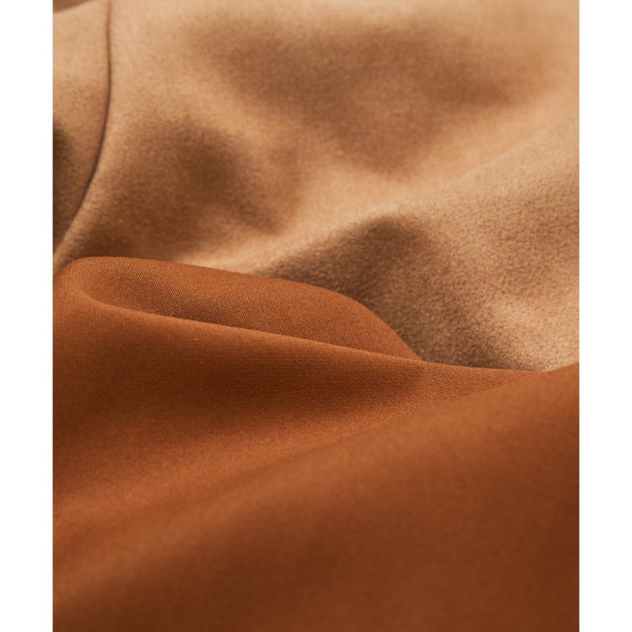 ワイドパンツ メンズ カットスエード オーバーサイズ セットアップ可能 ウエストゴム ビッグシルエット 大きいサイズ 無地 スウェード イージーパンツ improves | improves | 19