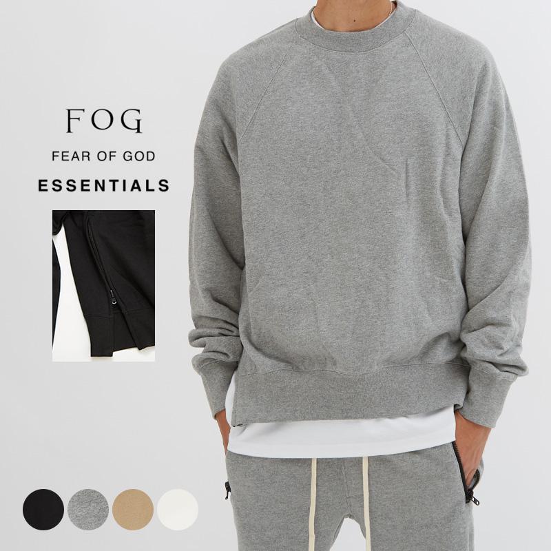 Fog Essentials エフオージーエッセンシャルズ スウェット メンズ ビッグシルエット トレーナー 長袖 クルーネック モックネック 厚手 大きいサイズ ブランド Improves インプローブス 通販 Yahoo ショッピング