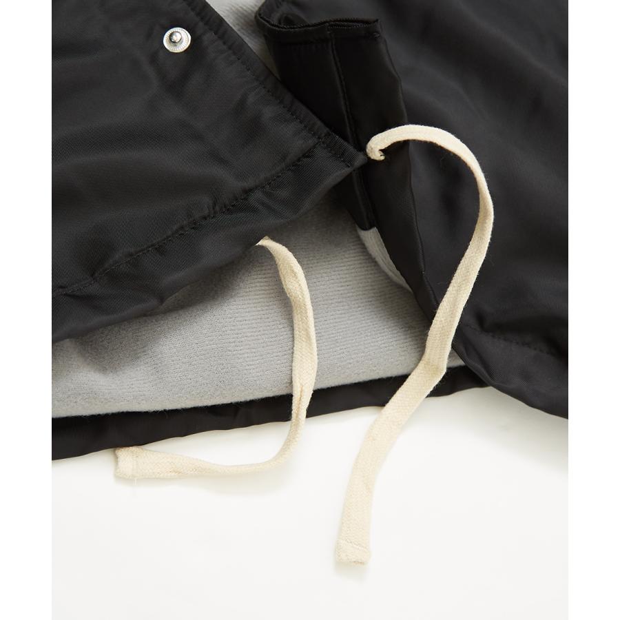 美品　ESSENTIALS コーチジャケット　ブラック　Lサイズ FOG ESSENTIALS エフオージーエッセンシャルズ コーチジャケット