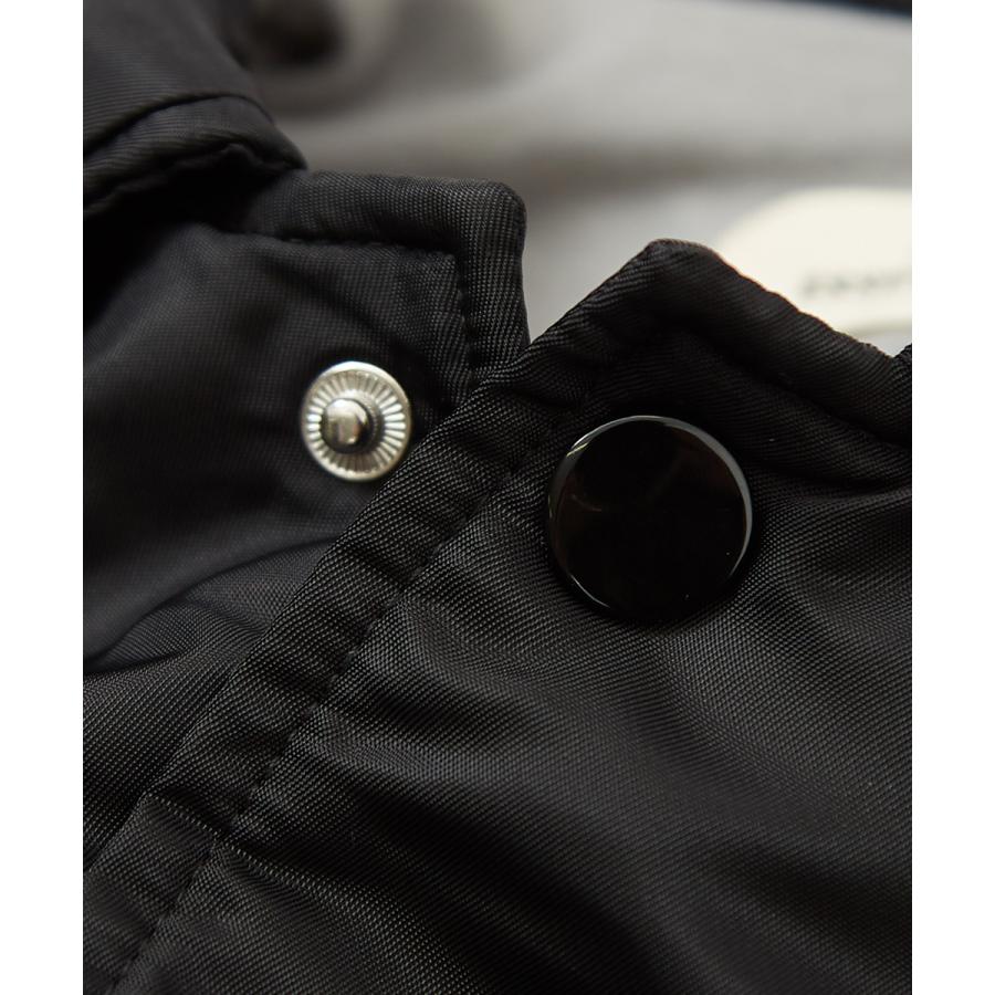 美品　ESSENTIALS コーチジャケット　ブラック　Lサイズ FOG ESSENTIALS エフオージーエッセンシャルズ コーチジャケット