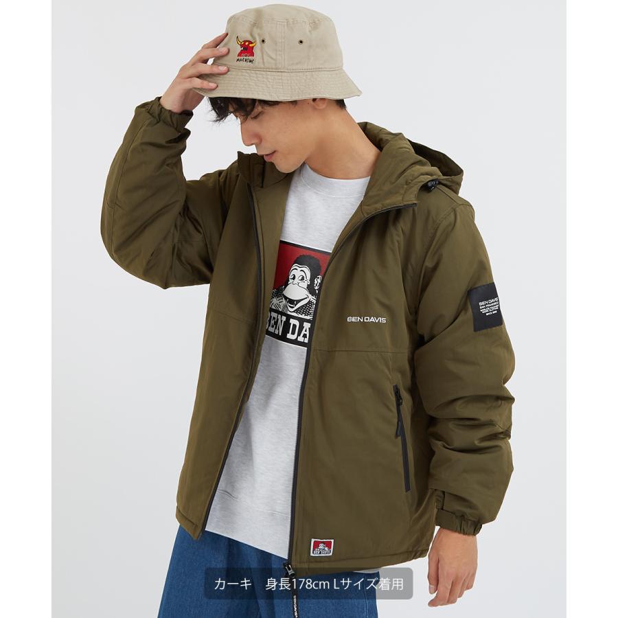 BEN DAVIS ベンデイビス 中綿ジャケット メンズ  防寒 ビッグシルエット オーバーサイズ 大きいサイズ ダウンジャケット ブランド | BEN DAVIS | 01