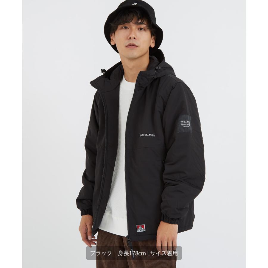 BEN DAVIS ベンデイビス 中綿ジャケット メンズ  防寒 ビッグシルエット オーバーサイズ 大きいサイズ ダウンジャケット ブランド | BEN DAVIS | 03