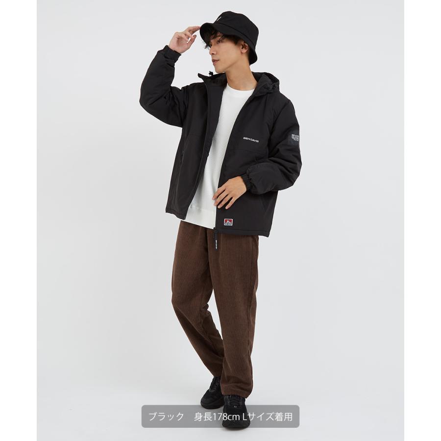 BEN DAVIS ベンデイビス 中綿ジャケット メンズ  防寒 ビッグシルエット オーバーサイズ 大きいサイズ ダウンジャケット ブランド | BEN DAVIS | 05