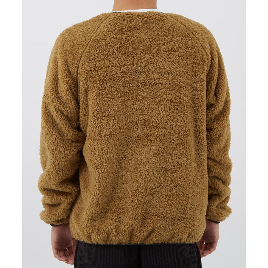 BEN DAVIS ベンデイビス ボアジャケット メンズ ボアフリース ジャケット ボアアウター クルーネック 長袖 胸ポケット ブランド アウトドア ストリート系 | BEN DAVIS | 08