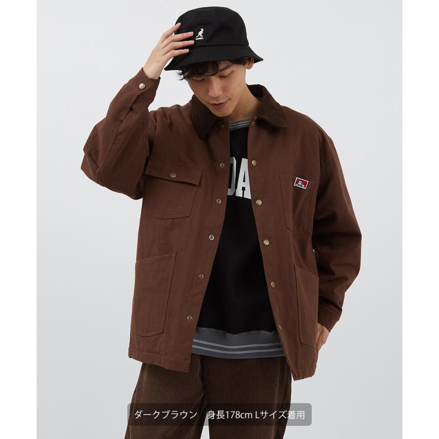 BEN DAVIS ベンデイビス カバーオール メンズ 中綿入り 防寒 ゆったり 大きいサイズ ワークジャケット ジャンバー ジャンパー ブランド | BEN DAVIS | 03