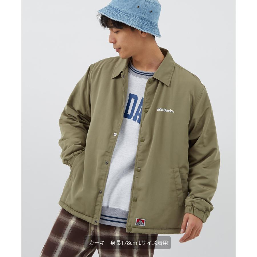 BEN DAVIS（ベンデイビス） コーチジャケット メンズ 裏ボア ボア
