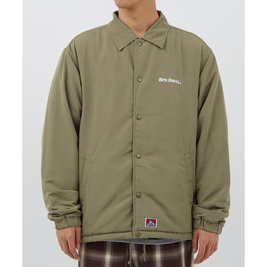 BEN DAVIS ベンデイビス コーチジャケット メンズ 裏ボア ボアフリース