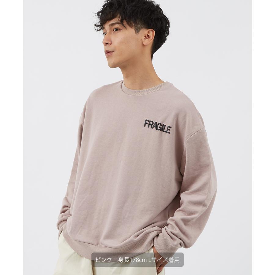 improves トレーナー メンズ グラフィック プリント 長袖 スウェット