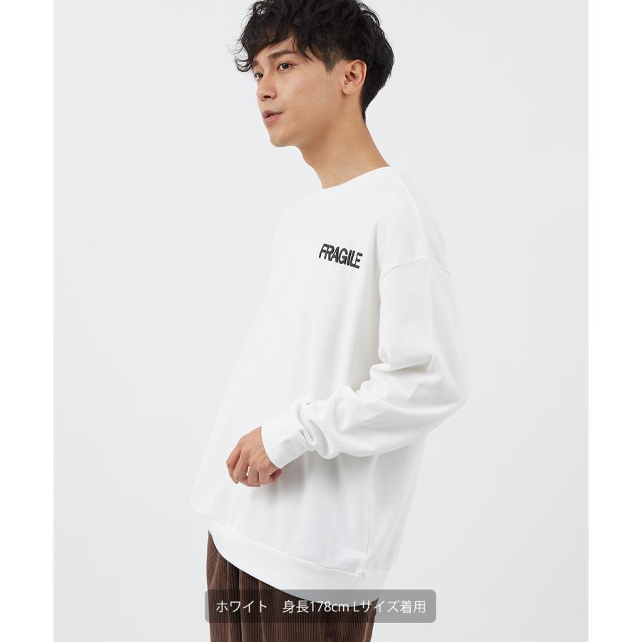 improves トレーナー メンズ グラフィック プリント 長袖 スウェット