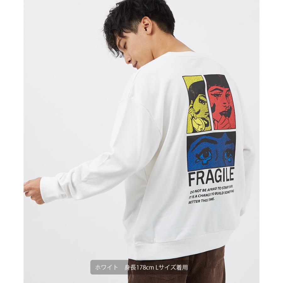 improves（インプローブス） トレーナー メンズ グラフィック プリント