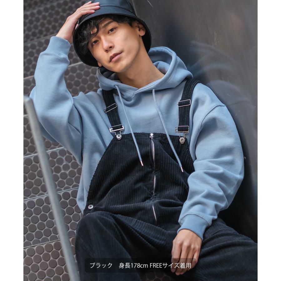 ブルコ　ブラウン コーデュロイ オーバーオール L BLUCO / WARM OVERALL (BROWN) – Feelin'